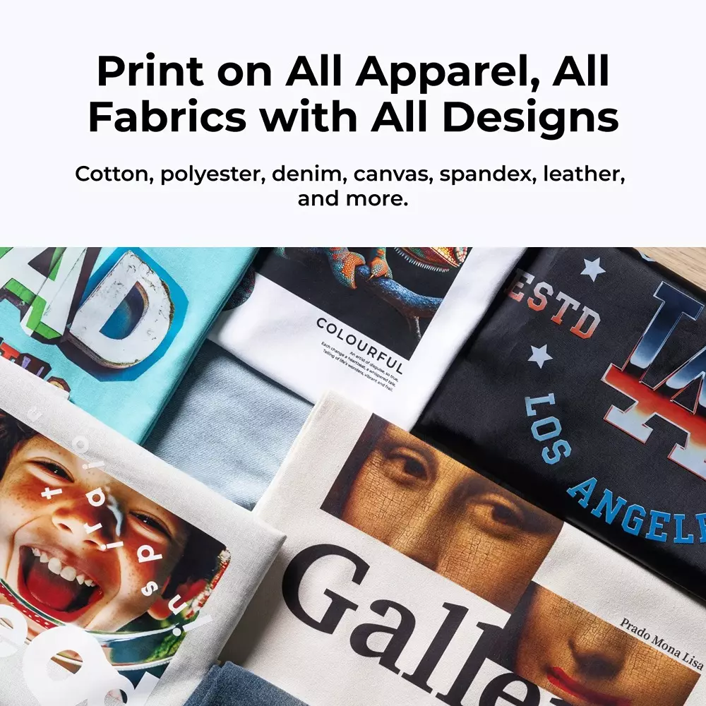 XTOOL Apparel Printer Versatile Bundle 15–30°C Operating Temperature and 356 mm Print Width