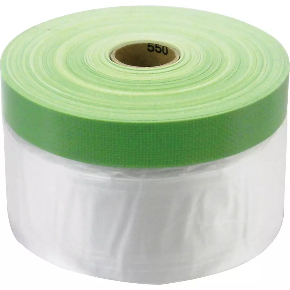 MonotaRO Masker With Cloth Tape, Corona Treatment, Made In Japan About 0.009 mm Thickness, 550mmx25m (Pack of 60)