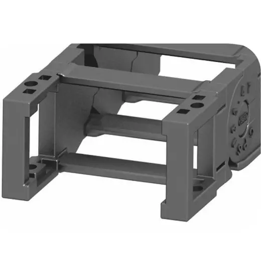 Controlwell End Brackets Polyamide Inner Width 37 mm for Chain Size CPS033, S-EEB033.37 (Pack of 4)