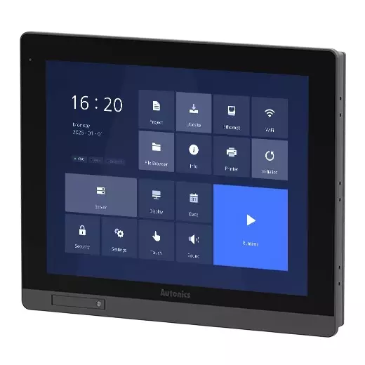 Autonics Advanced Graphics Panel 24 VDC 38 cm (15 inch) Monitor Size, iTP-150