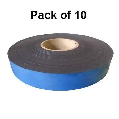 pecox-self-adhesive-foam-gasket-evm-foam-10-m-length-30-mm-width-and-3-mm-thickness-black-pag0330-pack-of-10