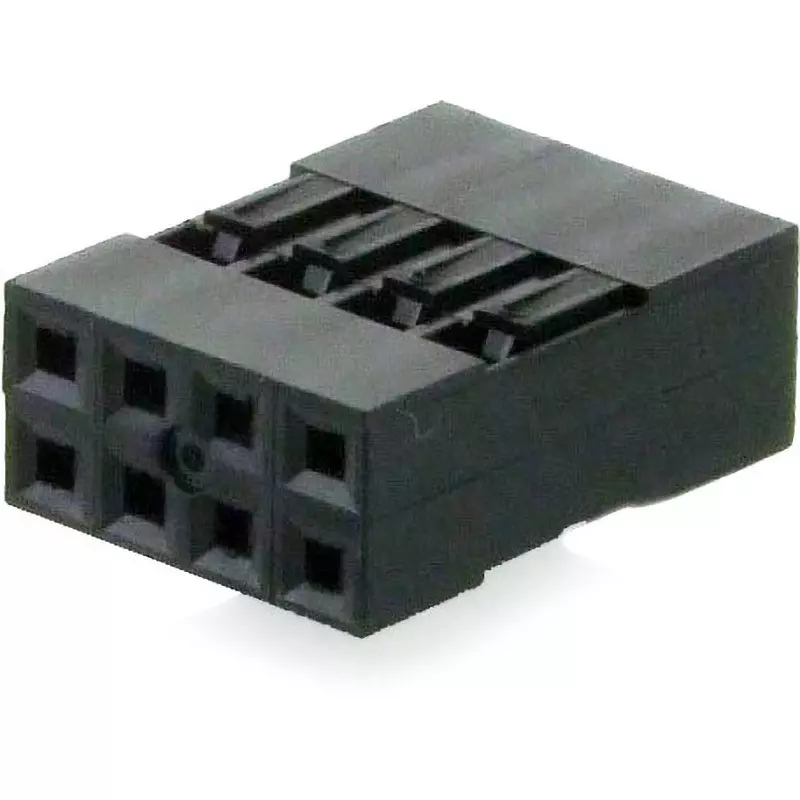 Kyoritsu Electronics QI Connector 3(AC/DC) Current 4 pinsx2 rows (8 pins) Pole, QII-8 (Pack of 20)