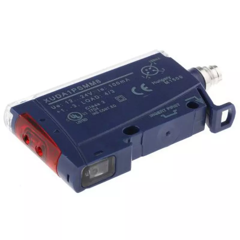 TELEMECANIQUE SENSORS Fiber Optic Sensor 12 to 24 DC V Power Supply, XUDA1PSMM8
