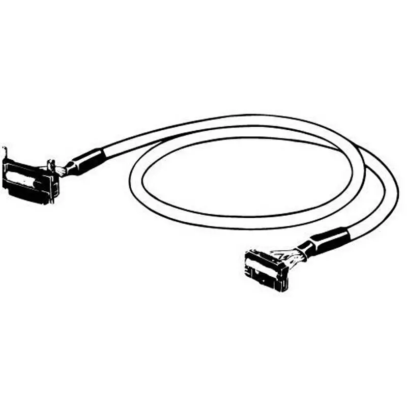 Omron Terminal Block Connection Cable with Shield XW2Z AC 125 DC 24 V, XW2Z-100A
