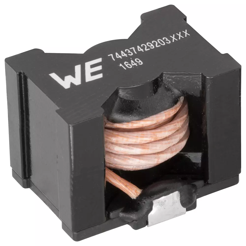 WURTH ELEKTRONIK SMD Power Inductor 100UH, 8.8A, 20%, SHIELDED, 74437429203101