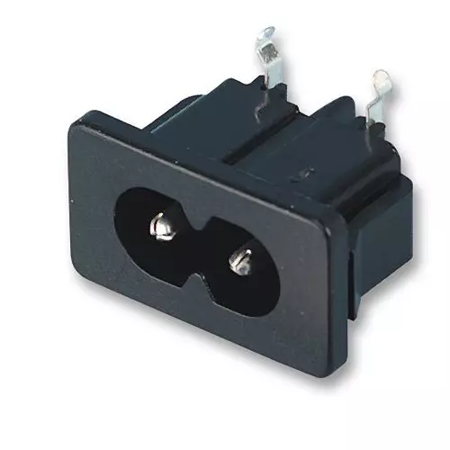 MULTICOMP PRO IEC Inlets & Outlets INLET, IEC, CLASS2, FIG 8, PCB, JR-201S(PCB)