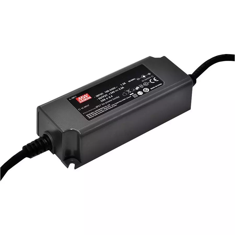 Mean Well ADAPTER, AC-DC, 54V, 1.12A, OWA-60E-54