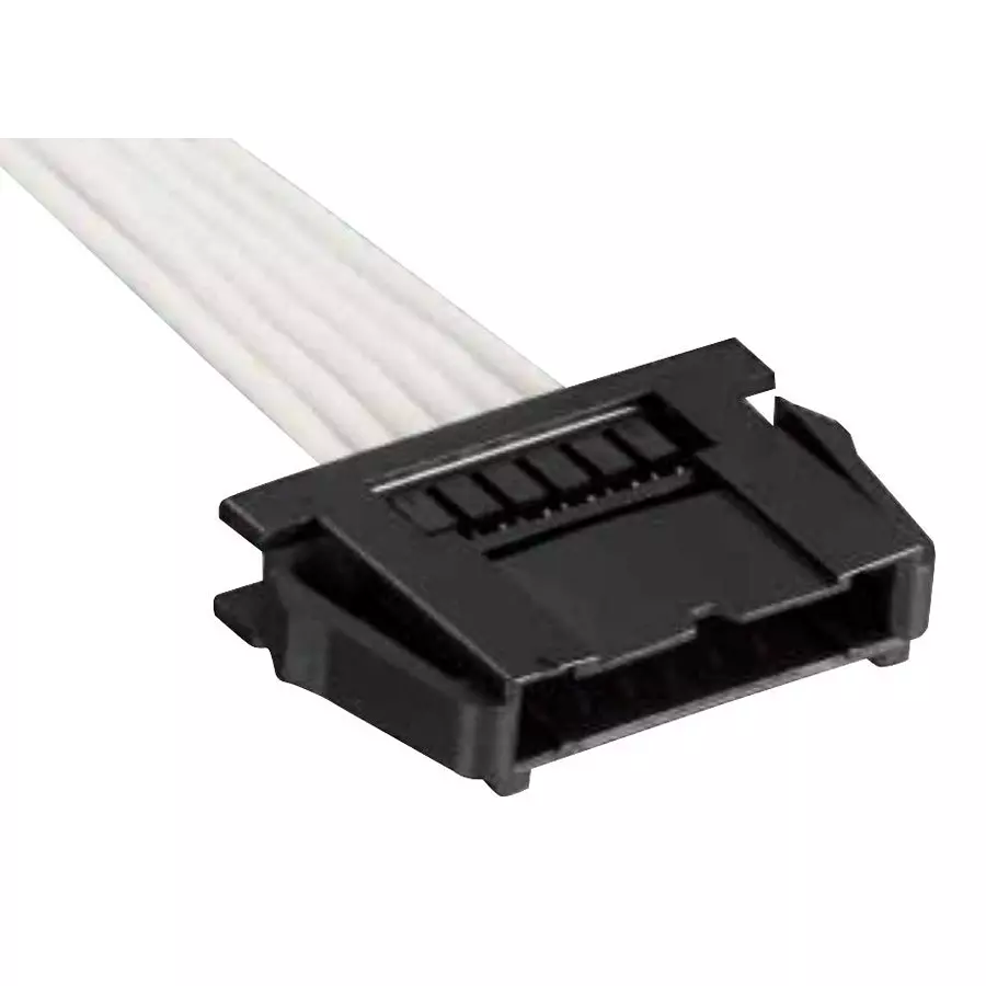 HIROSE(HRS) PLUG HOUSING, 3POS, 2MM, PBT, BLK, DF51-3EP-2C (Pack of 100 Pcs)