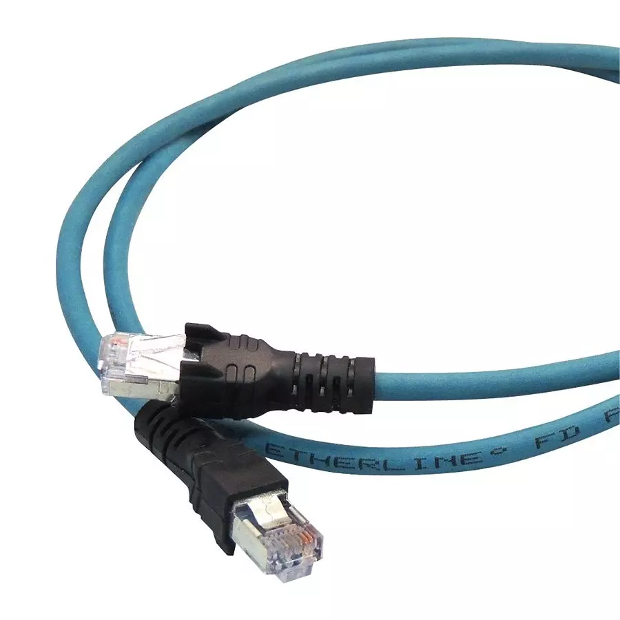 Lapp PATCH CORD, RJ45 PLUG, CAT5E, TEAL, C5E001F1