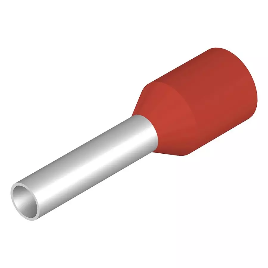 IDEC TERMINAL, WIRE FERRULE, 16AWG, SINGLE, S3TL-H15-24WR