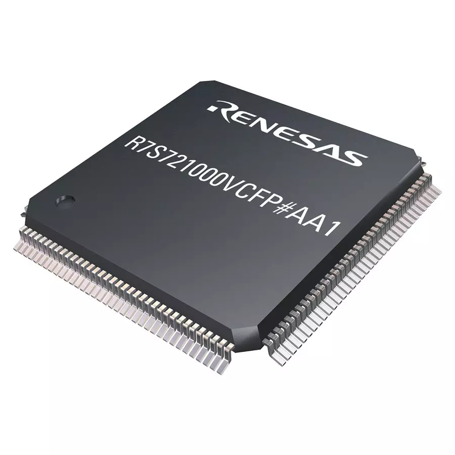 RENESAS MPU, 32BIT, 400MHZ, -40 TO 85DEG C, R7S721000VCFP#AA1
