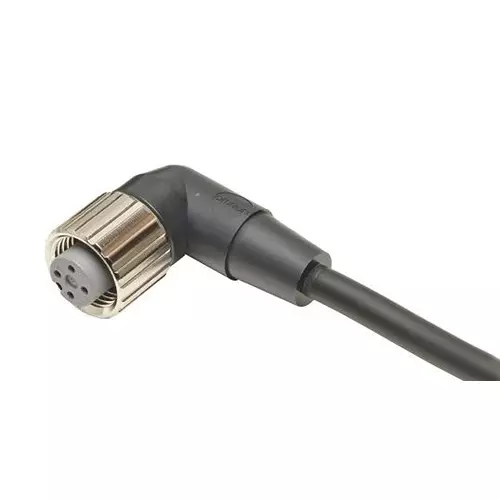 OMRON INDUSTRIAL AUTOMATION SENSOR CORD, 4P, M12 RCPT-FREE END, 10M, XS2F-M12PVC4A10M