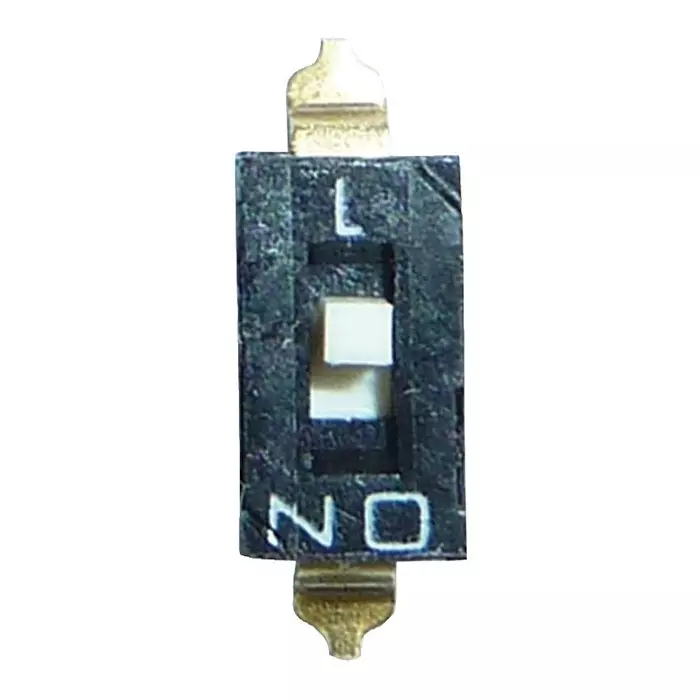 OMRON ELECTRONIC COMPONENTS SWITCH, DIP, RAISED ACTUATOR, 1 WAY, A6S1104H