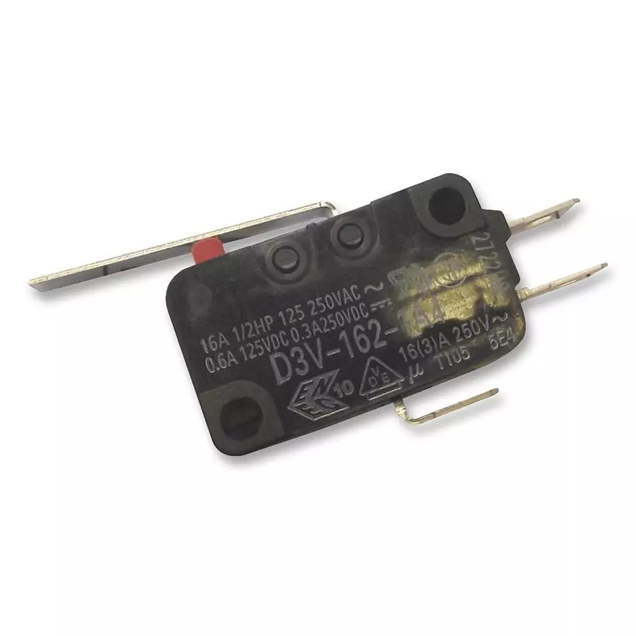 OMRON ELECTRONIC COMPONENTS MICROSWITCH, SPDT, 16A, LEVER, D3V-162-1A4