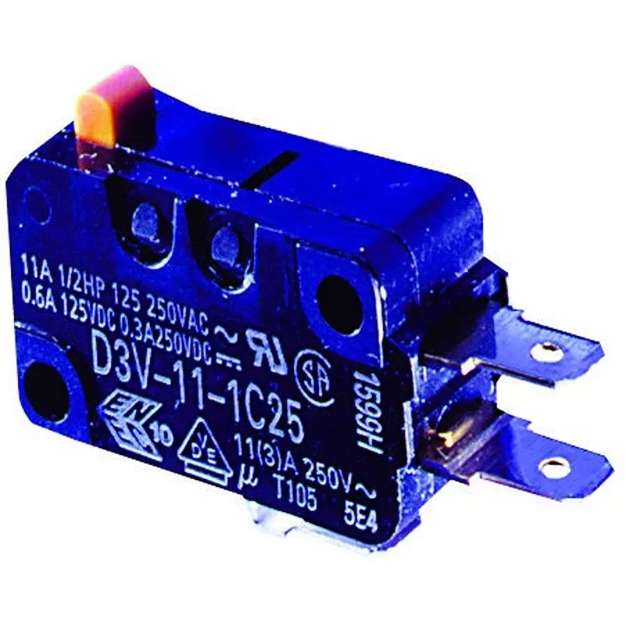 OMRON ELECTRONIC COMPONENTS MICROSWITCH, PIN PLUNGER, SPDT 16A 250V, D3V-16G-1C25-K