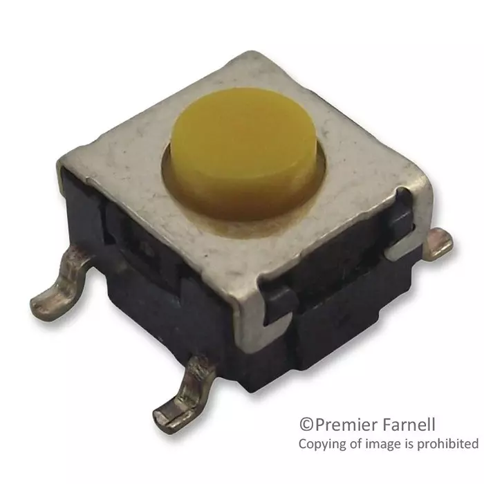 OMRON ELECTRONIC COMPONENTS SWITCH, SPST, 0.05A, 24VDC, SMD, B3S-1002 (Pack of 10 Pcs)