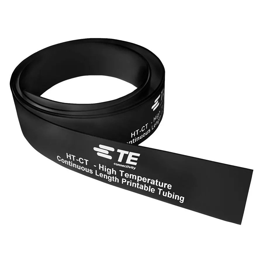 RAYCHEM - TE CONNECTIVITY HEAT SHRINK TUBING, BLACK, 3.2MM, 50M, HT-CT-50M-1/8-OUT-0 (Pack of 50 Pcs)