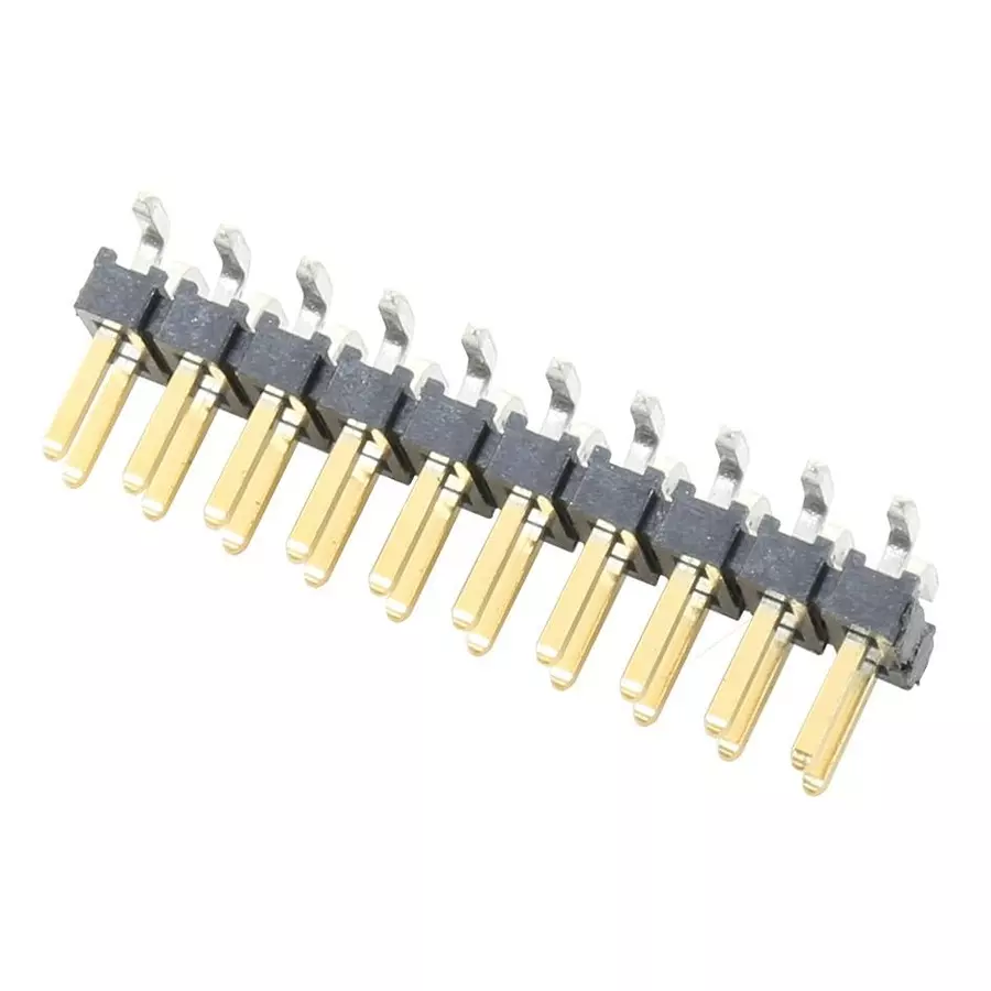 SAMTEC CONNECTOR, HEADER, 20POS, 2ROW, 2MM, TMM-110-01-L-D-SM
