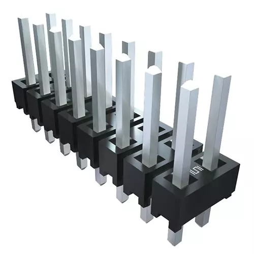 SAMTEC CONNECTOR, HEADER, 16POS, 1ROW, 2.54MM, TSW-116-07-T-S