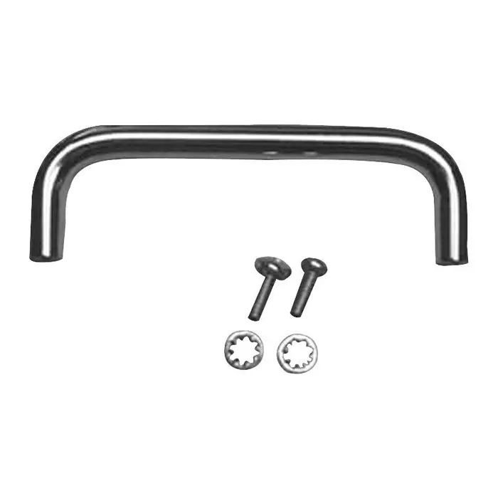 HAMMOND Rack Handles HANDLE, STEEL, 6-32, 1427B2BK
