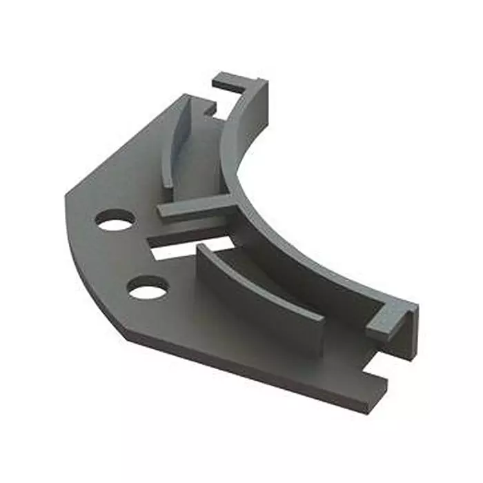 ESSENTRA COMPONENTS Cable Management Accessories CORNER GUIDE, RADIUS-30MM, H-5MM, EFA04-34-P01