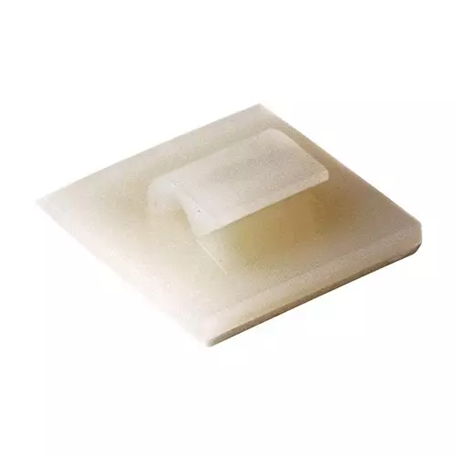 HELLERMANNTYTON Cable Clip, S/Adh, 5 mm, Nat, Pk50, 151-14003 (Pack of 50)