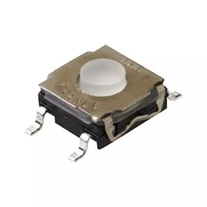 C&K COMPONENTS Tact Switch, Spst-No, 0.05A, 32Vdc, Smd, KSC201J LFS (Pack of 10)