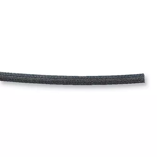 HELLERMANNTYTON Sleeving, Braid, 2 mm, Black, 25M, 176-50020