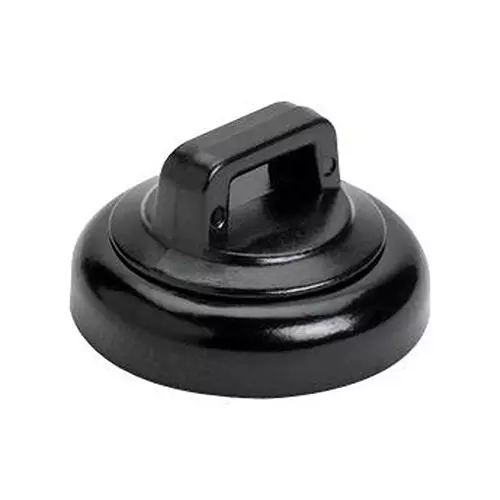 HELLERMANNTYTON Cable Tie Mount, Blk, Ndfeb/Pom/St, 151-04019