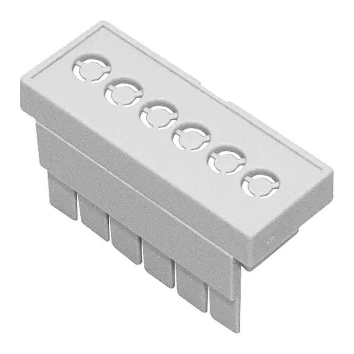 CAMDENBOSS Terminal Guard, Perforated, 6 Pole, M2, CNMB/2/TG508P (Pack of 10)