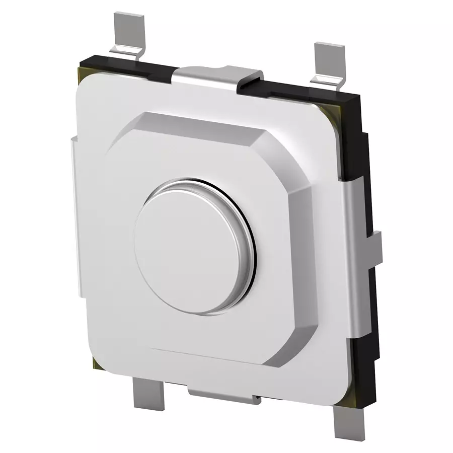 ALCOSWITCH - TE CONNECTIVITY Tact Switch, Spst-No, 0.05A, 12Vdc, Smd, MSLPT5252BG2MTR (Pack of 10)