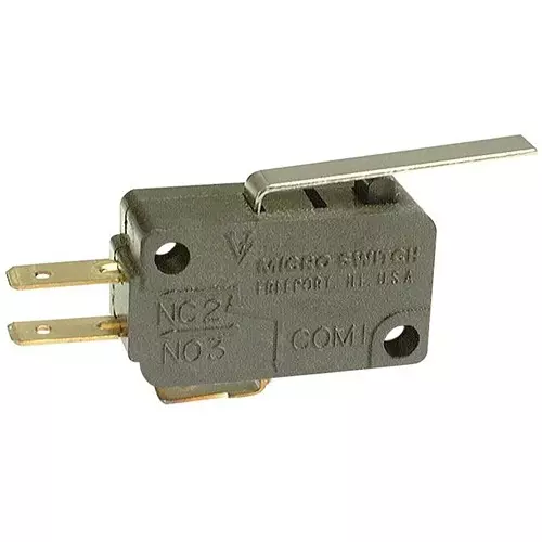 Honeywell Microswitch,Straight Lever,Spdt,277V,15A, V7-1C18E9-022
