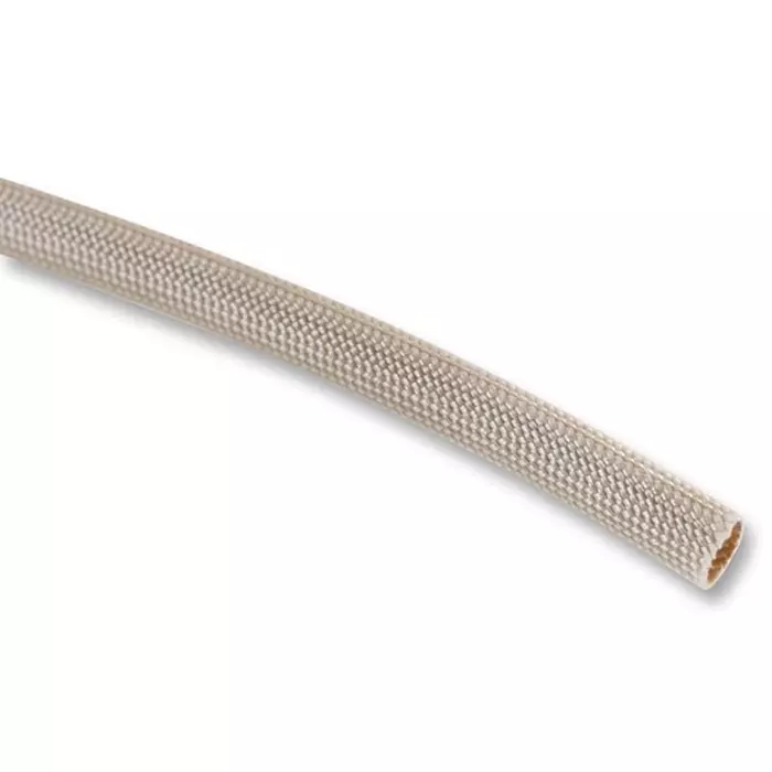 PRO POWER Sleeving, Silicon, 6 mm, Natural, 5M, PP14793