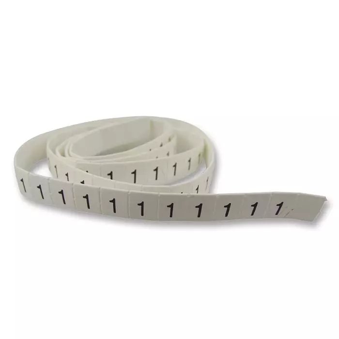 PRO POWER Cable Marker, H/S, 3/1, 1, Pk100, LHS3-1TW/1 (Pack of 100)