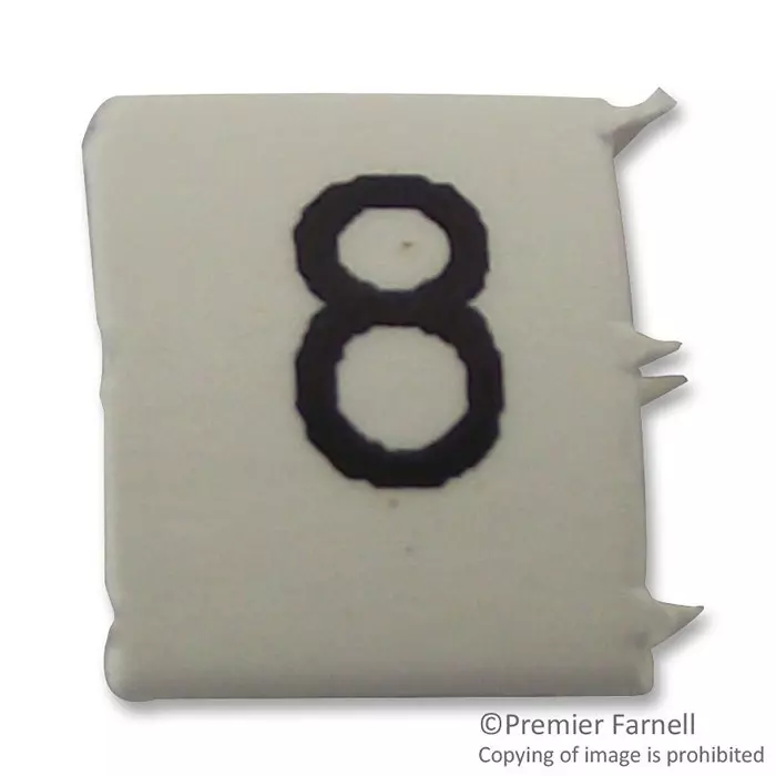 PRO POWER Cable Marker, H/S, 3/1, 8, Pk100, LHS3-1TW/8 (Pack of 100)