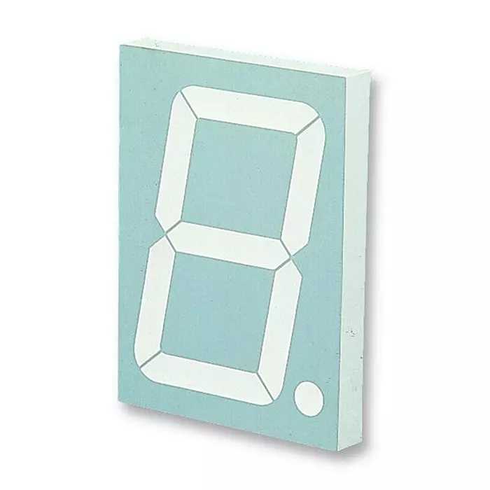 KINGBRIGHT Display, Seven Segment, 47 mm, Red, SA15-11EWA
