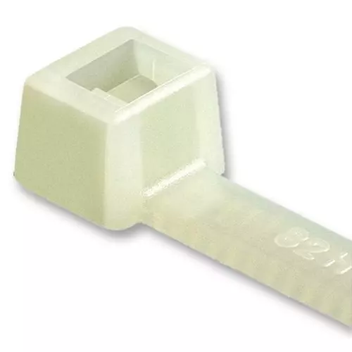 HELLERMANNTYTON Cable Tie, Nat, 389X4.8 mm, Pk100, 111-05459 (Pack of 100)