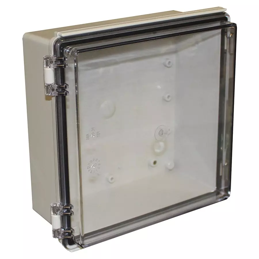 CAMDENBOSS Enclosure, Multipurpose, Pc, Grey/Clear, CHDX8-229C