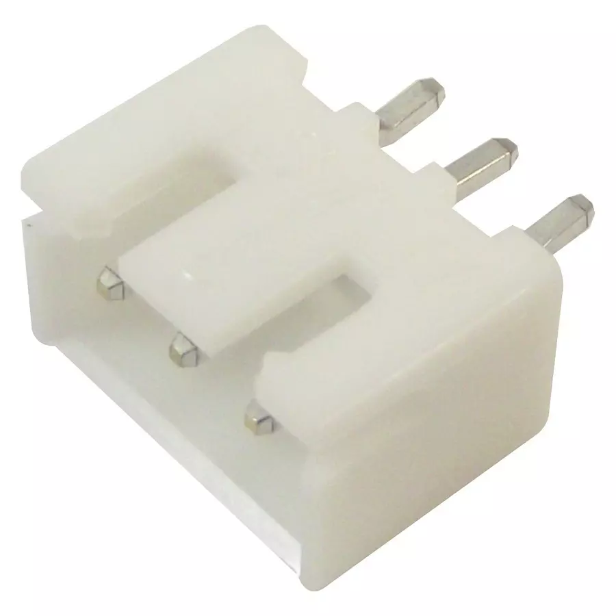 JST (JAPAN SOLDERLESS TERMINALS) Header, Vertical, 3Way, B3B-XH-A (LF)(SN) (Pack of 100)