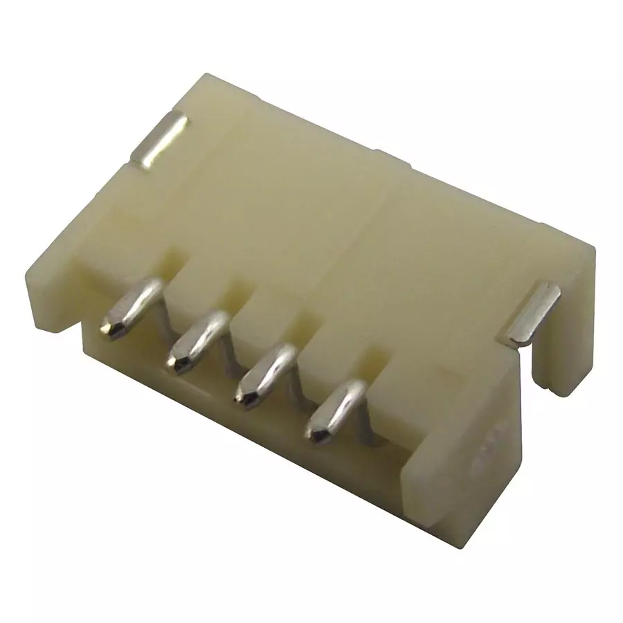 JST (JAPAN SOLDERLESS TERMINALS) Header, Zh, Side, 6Way, 1.5 mm, Smt, S6B-ZR-SM4A-TF (LF)(SN) (Pack of 10)