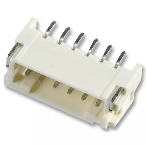 JST (JAPAN SOLDERLESS TERMINALS) Connector, Header, Smt, R/A, 2 mm, 6Way, S6B-PH-SM4-TB(LF)(SN) (Pack of 10)