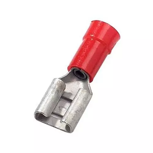 JST (JAPAN SOLDERLESS TERMINALS) Crimp Terminal, Female, 2.8X0.8 mm, Pk100, FVDDF1.25-110A-8 (S)(LF) K (Pack of 100)