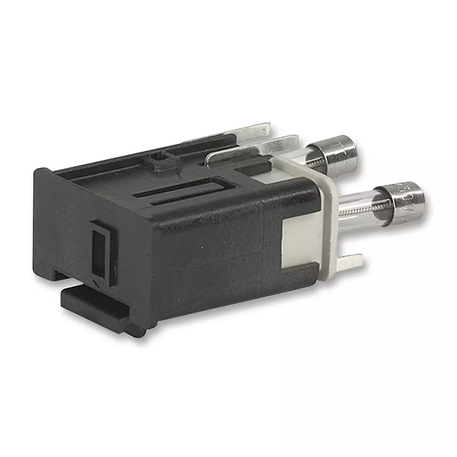 SCHURTER Fuse Drawer, 2Pole, 5X20 mm, Fingergrip, 4303.2401