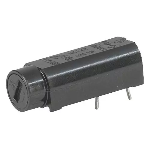 SCHURTER Fuseholder, 20X5 mm, Tht, Horizontal, 0031.3558