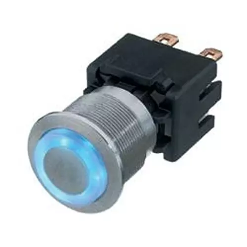SCHURTER Switch, Vr, Msm19 La, Blue, Ring, 1241.6824.1124000
