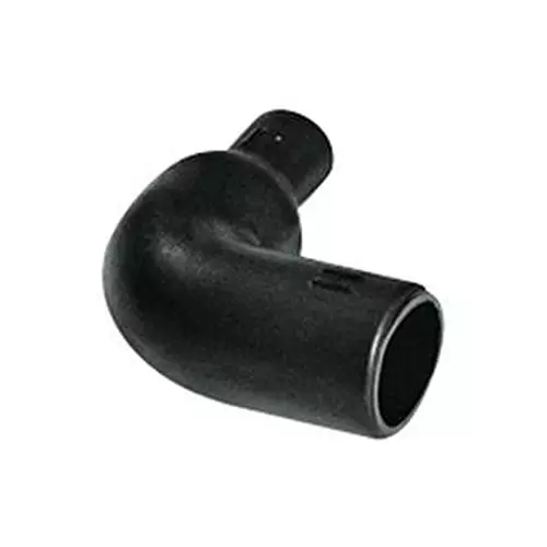 HELLERMANNTYTON Heat-Shrink Boot, Right Angle, 12 mm, Blk, 411-82001