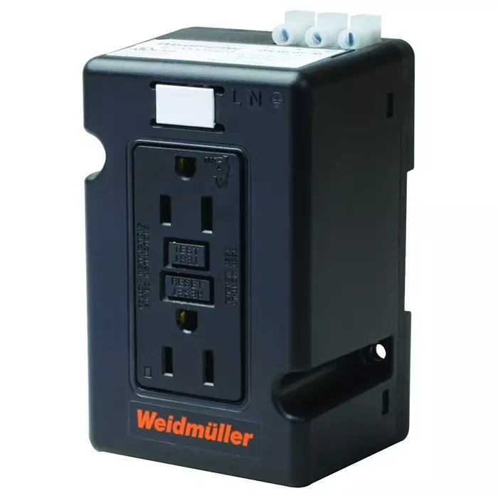 Weidmuller CONNECTOR AC POWER, RECEPTACLE, 15A 125V, 6720005422