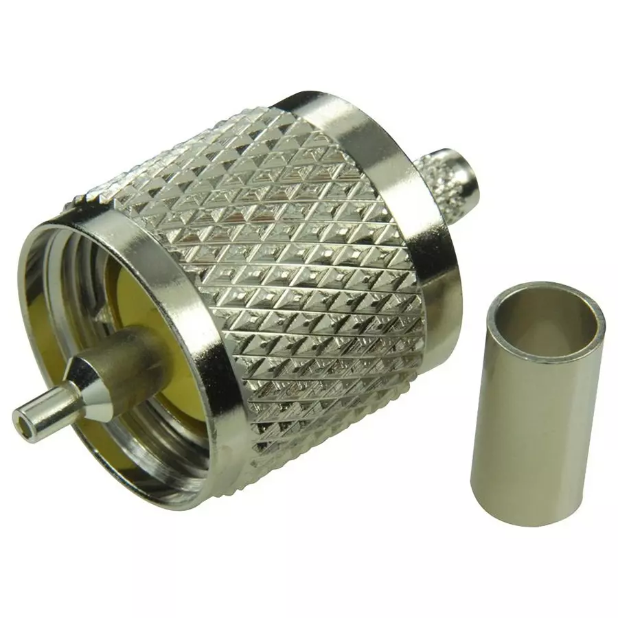 Multicomp RF/COAXIAL, UHF PLUG, STRAIGHT, CRIMP, 1532