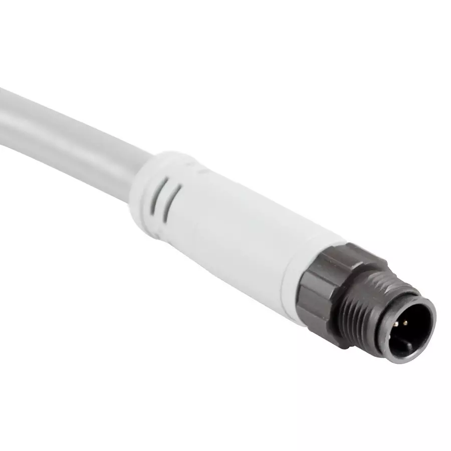 AMPHENOL SINE/TUCHEL SENSOR CORD, 5P, M12 PLUG-FREE END, 5M, AM-N05P-M5