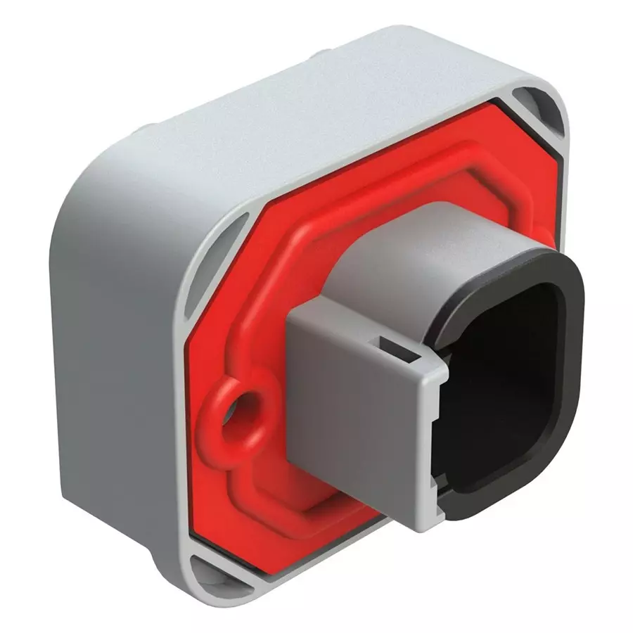 AMPHENOL SINE/TUCHEL AUTOMOTIVE CONN, 4POS, RCPT, 7.5A, 250V, ATM15-4P-BM01